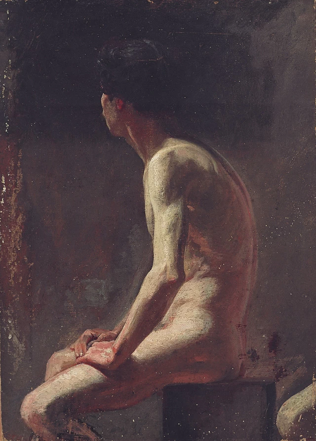 Autoritratto Nudo dell'autore - Museo d'Arte Jaume Morera